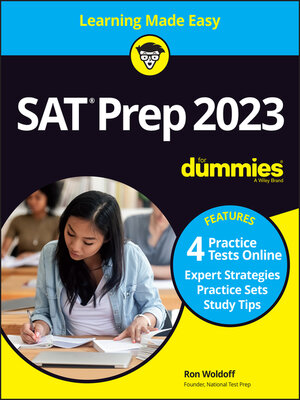 cover image of SAT Prep 2023 For Dummies with Online Practice